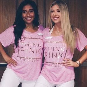 Think Pink ZTA PimaTee (small)